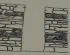 Mur soigné.